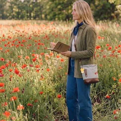 Betsy | Poppy Slate Nylon