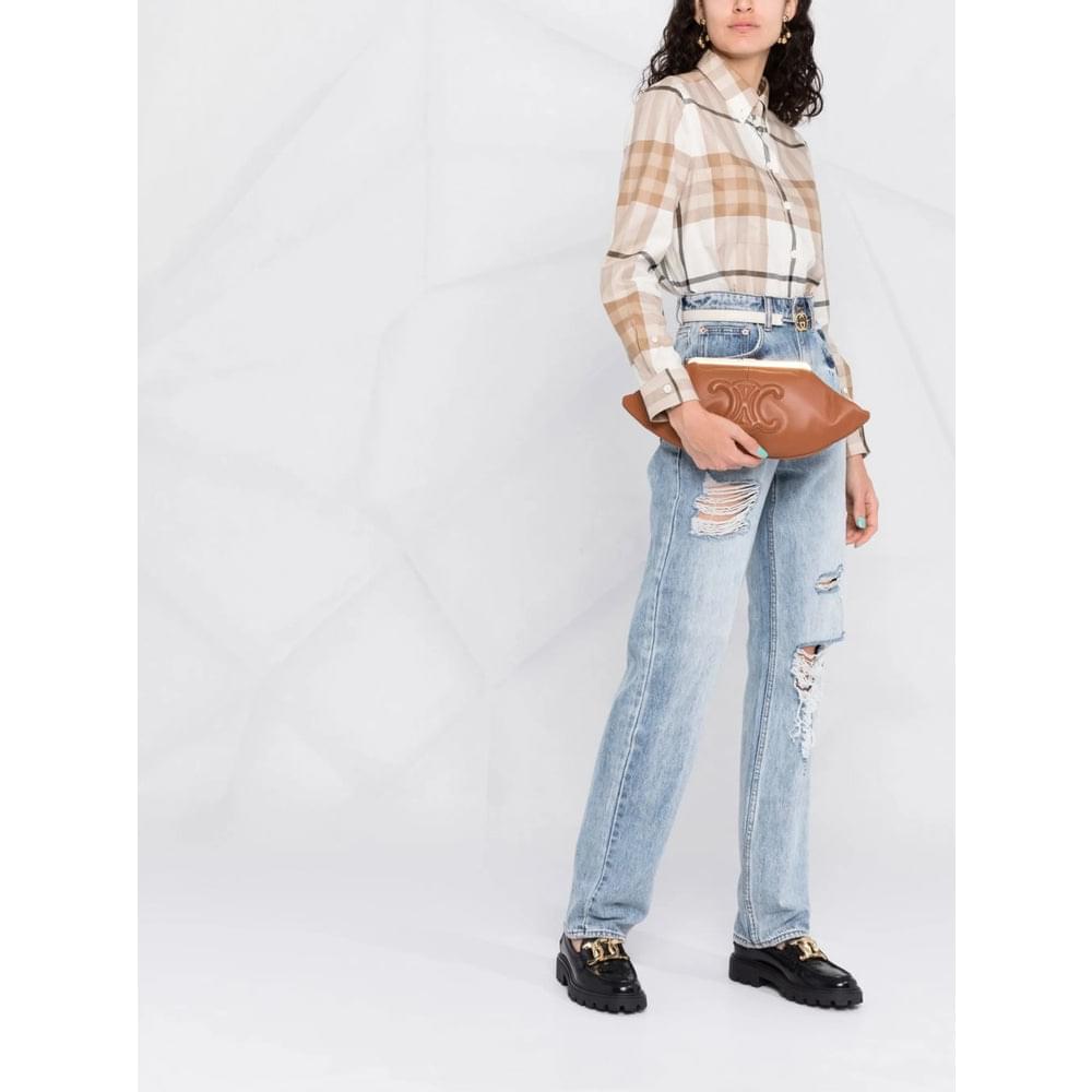 Celine Brown Clutch Bags Women Women