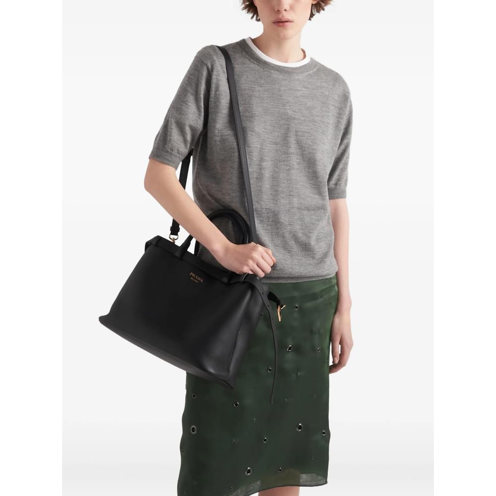 Prada Black Tote Bags Women Women
