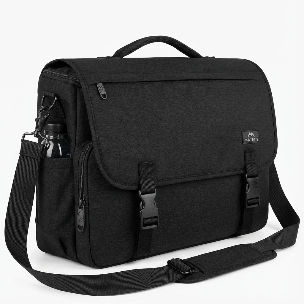 Men's Nylon Messenger Bag – Executive Commuter Carry
