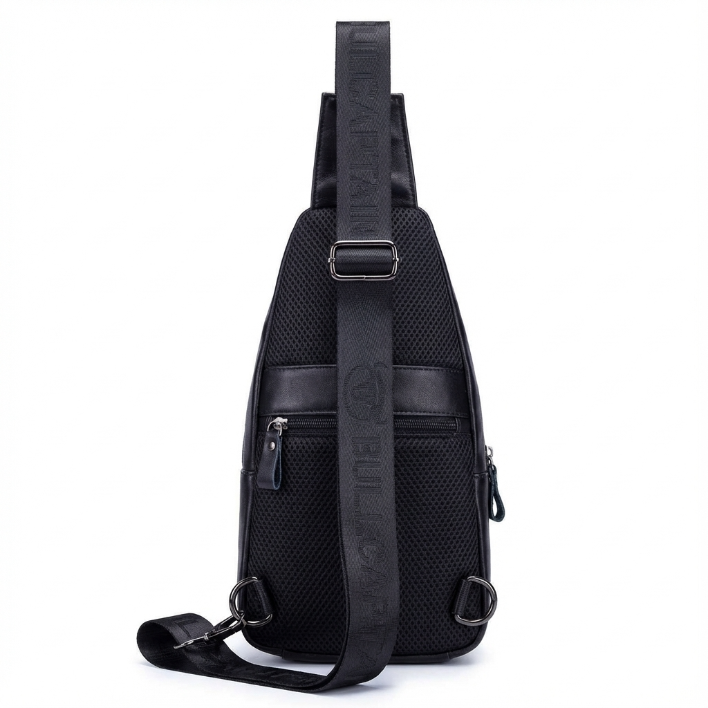 Men's Genuine Leather Sling Bag – Refined Daily Carry