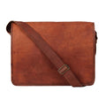 Men's Full-Grain Leather Messenger Bag – Refined Business Carry