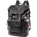Men's Vegan Leather Backpack – Executive Commuter Carry