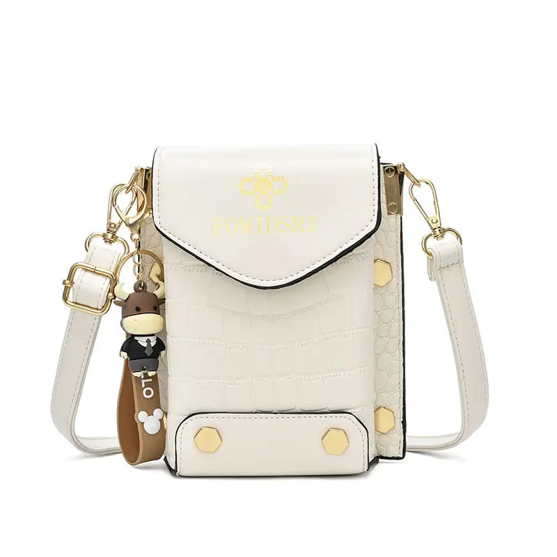 This exquisite, compact, and stylish crossbody bag is perfect for women on the go. It’s one-shoulder, portable, and versatile, making it a great choice for various occasions.
