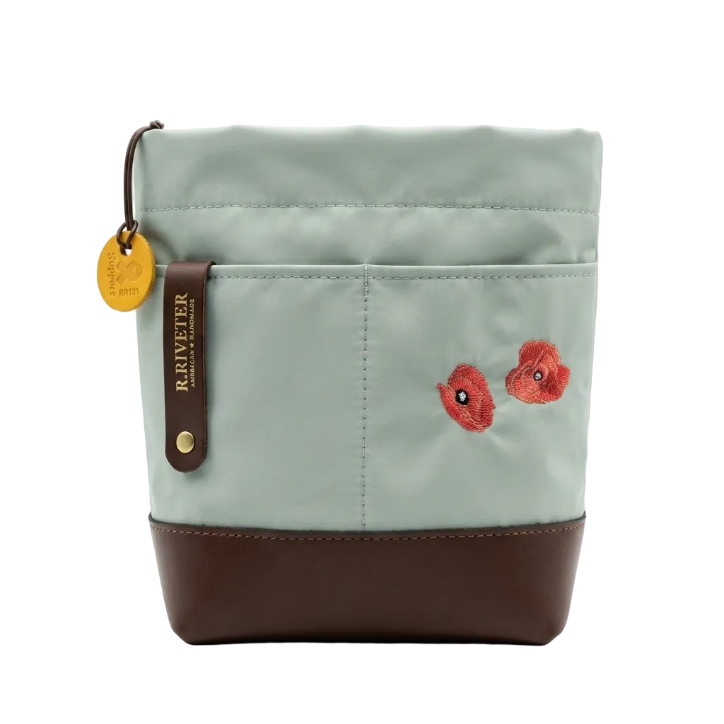 Betsy | Poppy Slate Nylon