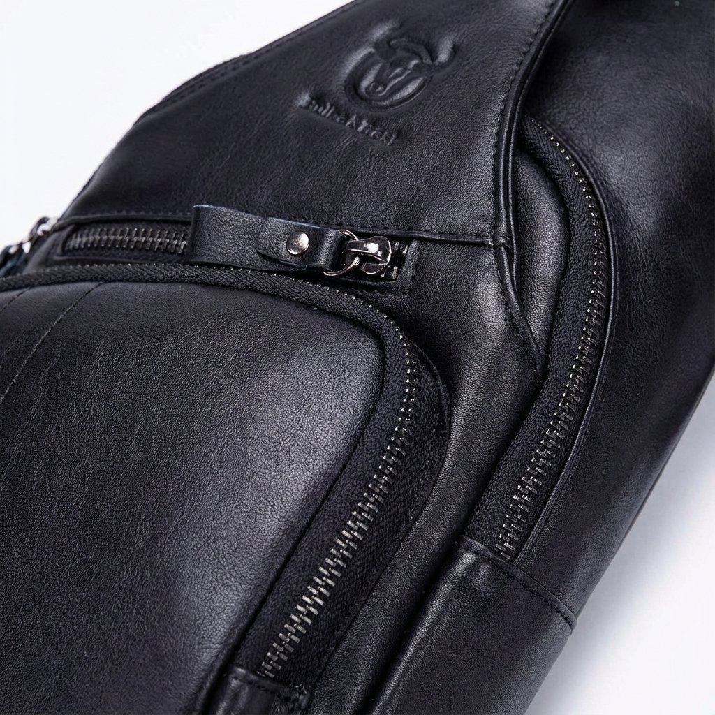Men's Genuine Leather Sling Bag – Refined Daily Carry