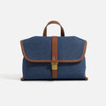 Denim messenger bag, women's casual canvas handbag, tote square bag