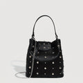 Retro Sexet Nitte Taske Lokomotiv Tote Taske Trendy Punk Spand Taske Crossbody Kæde Taske