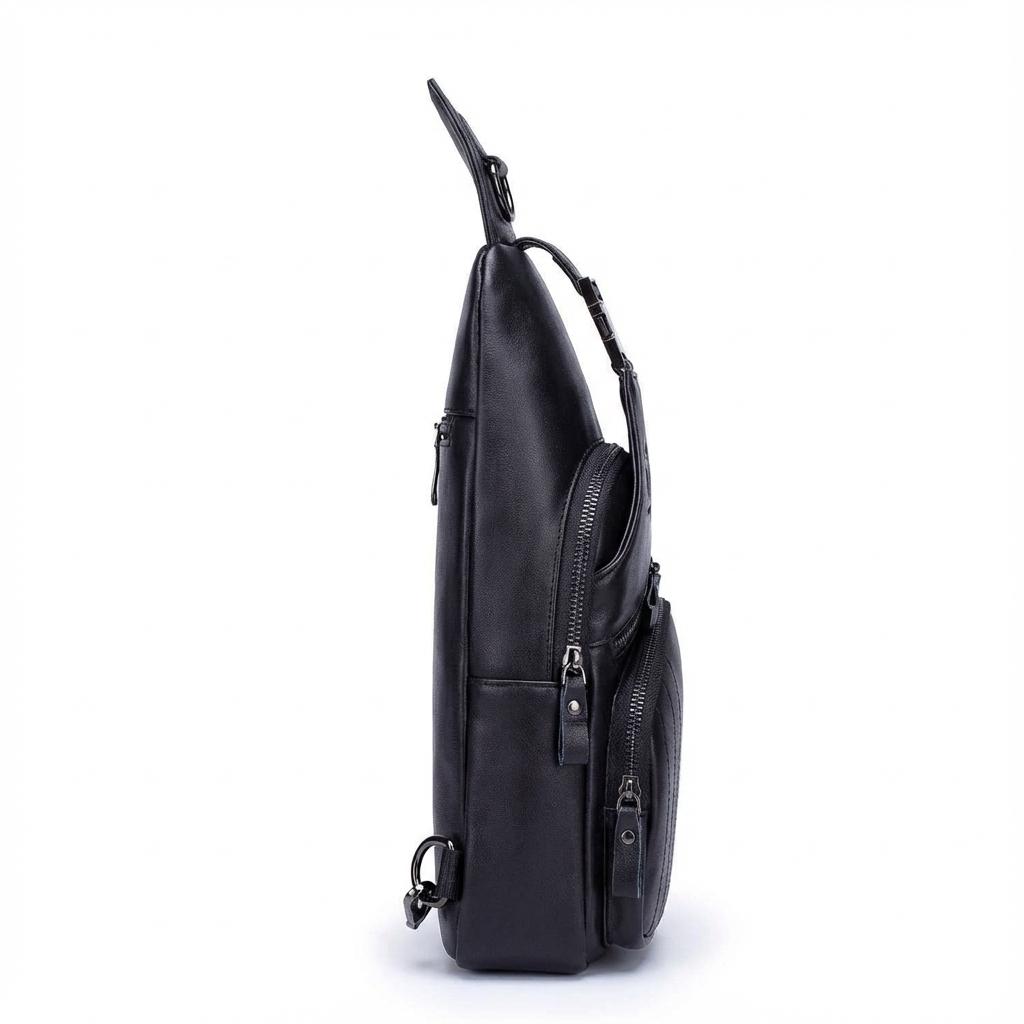 Men's Genuine Leather Sling Bag – Refined Daily Carry
