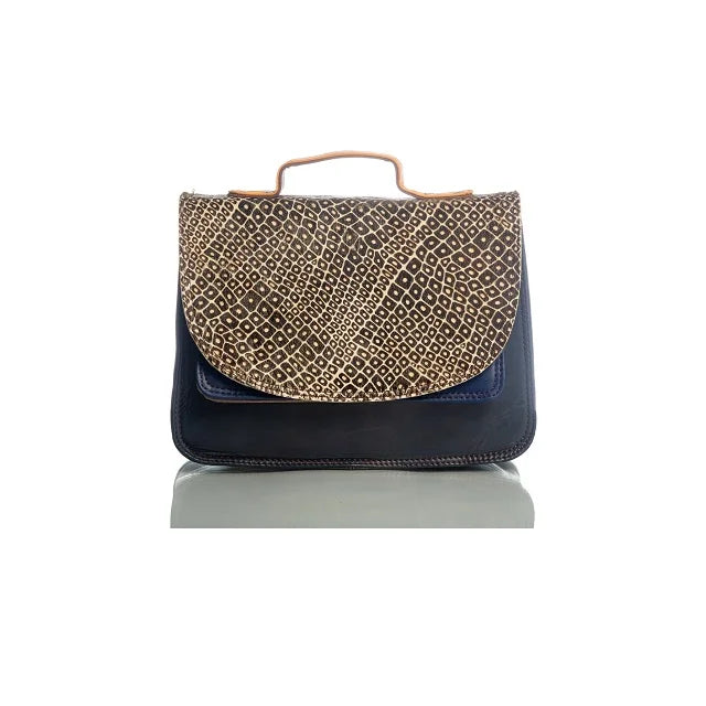 High Quality 100% Genuine Leather Bohemian Water Resistant Vintage Cross Body Shoulder Sling Bags Embroidery Designs On Flap Bag