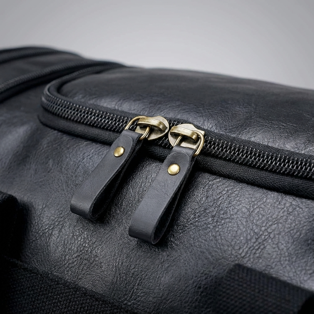 Men's Vegan Leather Duffel Bag – Organized Travel Carry