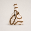 The Meander Beige Handbag