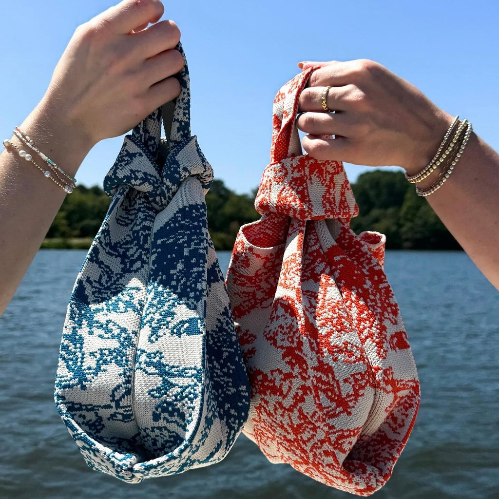 The Palm Beach Blue Handbag