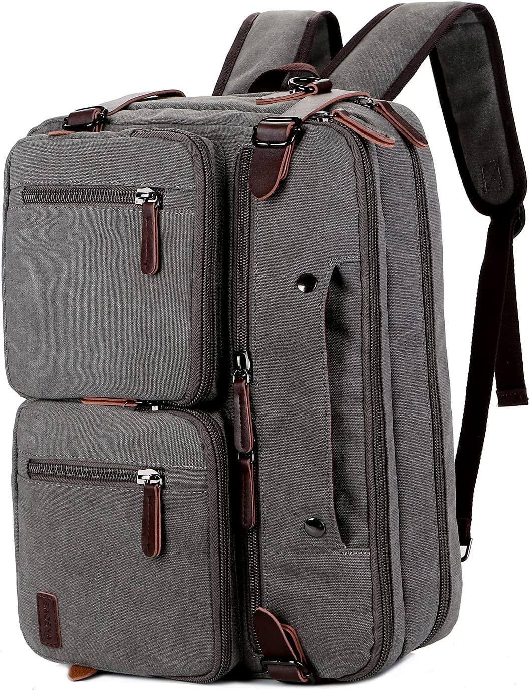 Men's Canvas Messenger Bag – Structured Office Carry