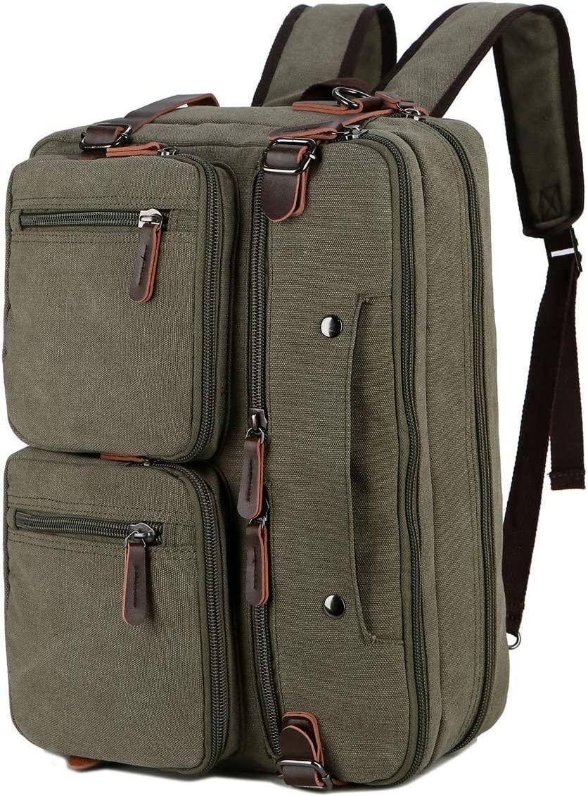 Men's Canvas Messenger Bag – Structured Office Carry