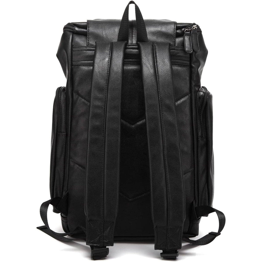 Men's Vegan Leather Backpack – Refined Daily Carry