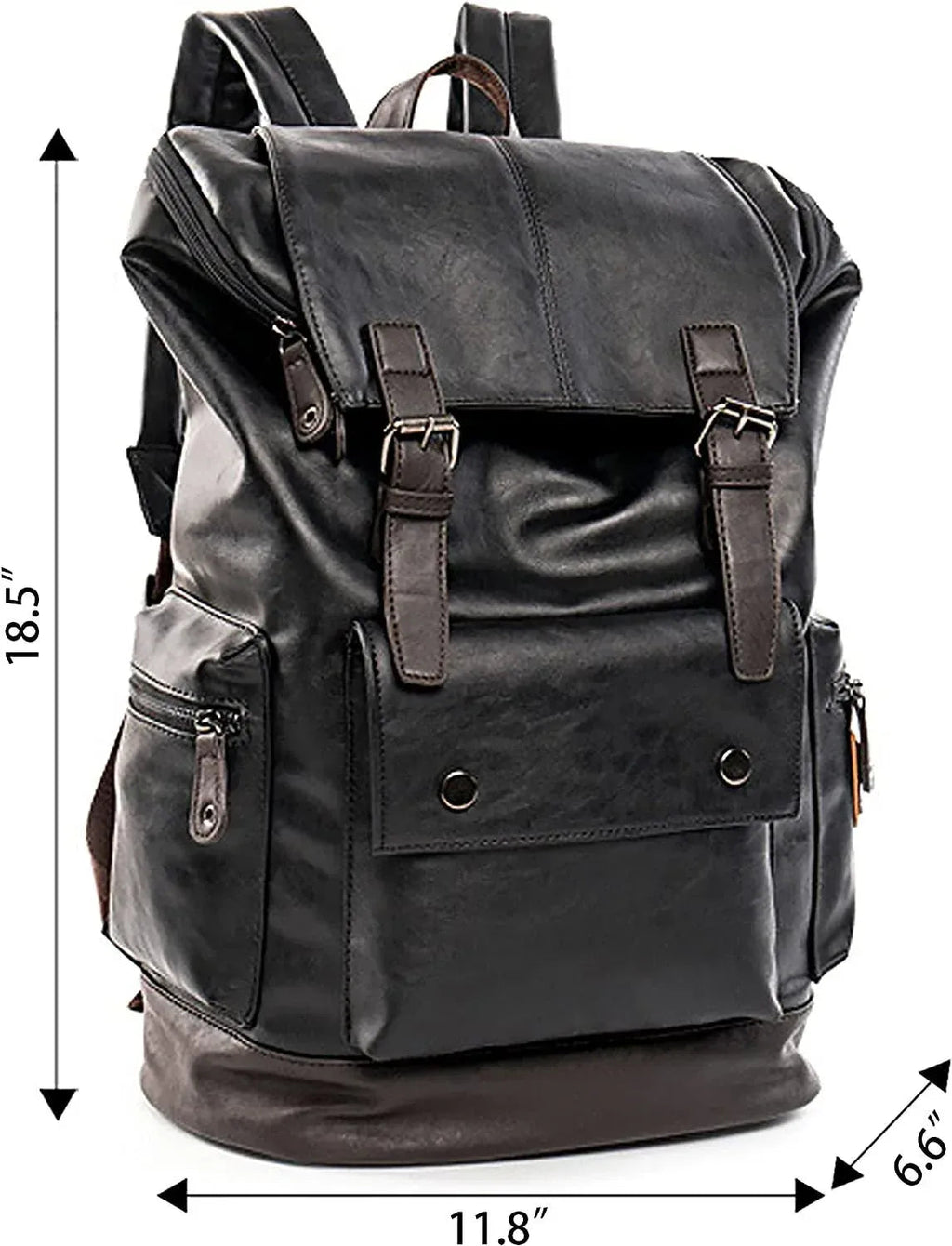Men's Vegan Leather Backpack – Executive Commuter Carry