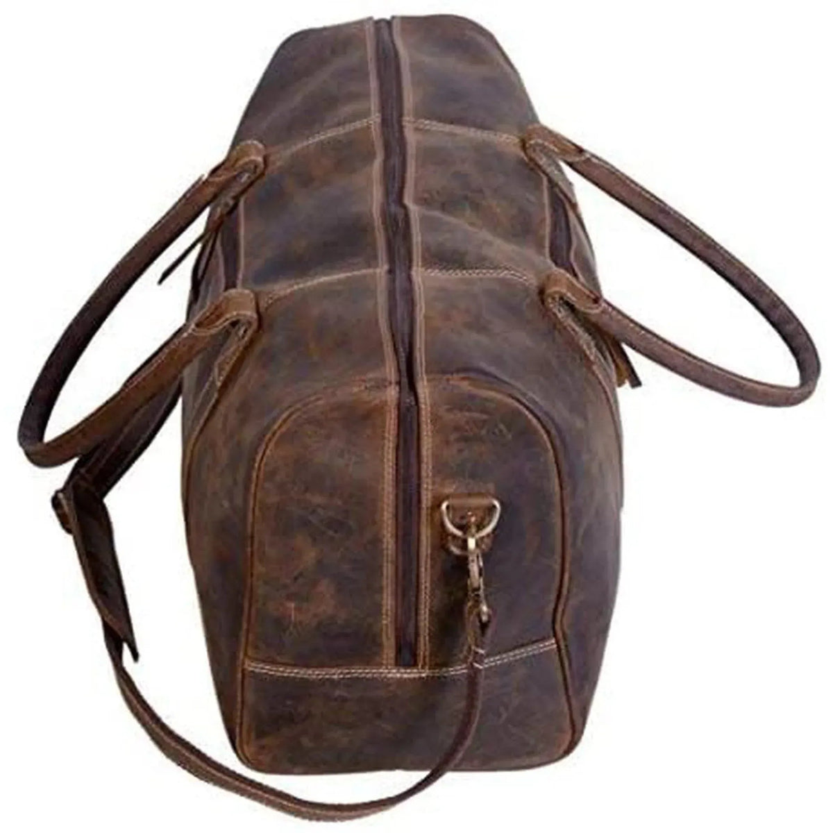 Men's Buffalo Leather Duffel Bag – Refined Business Carry