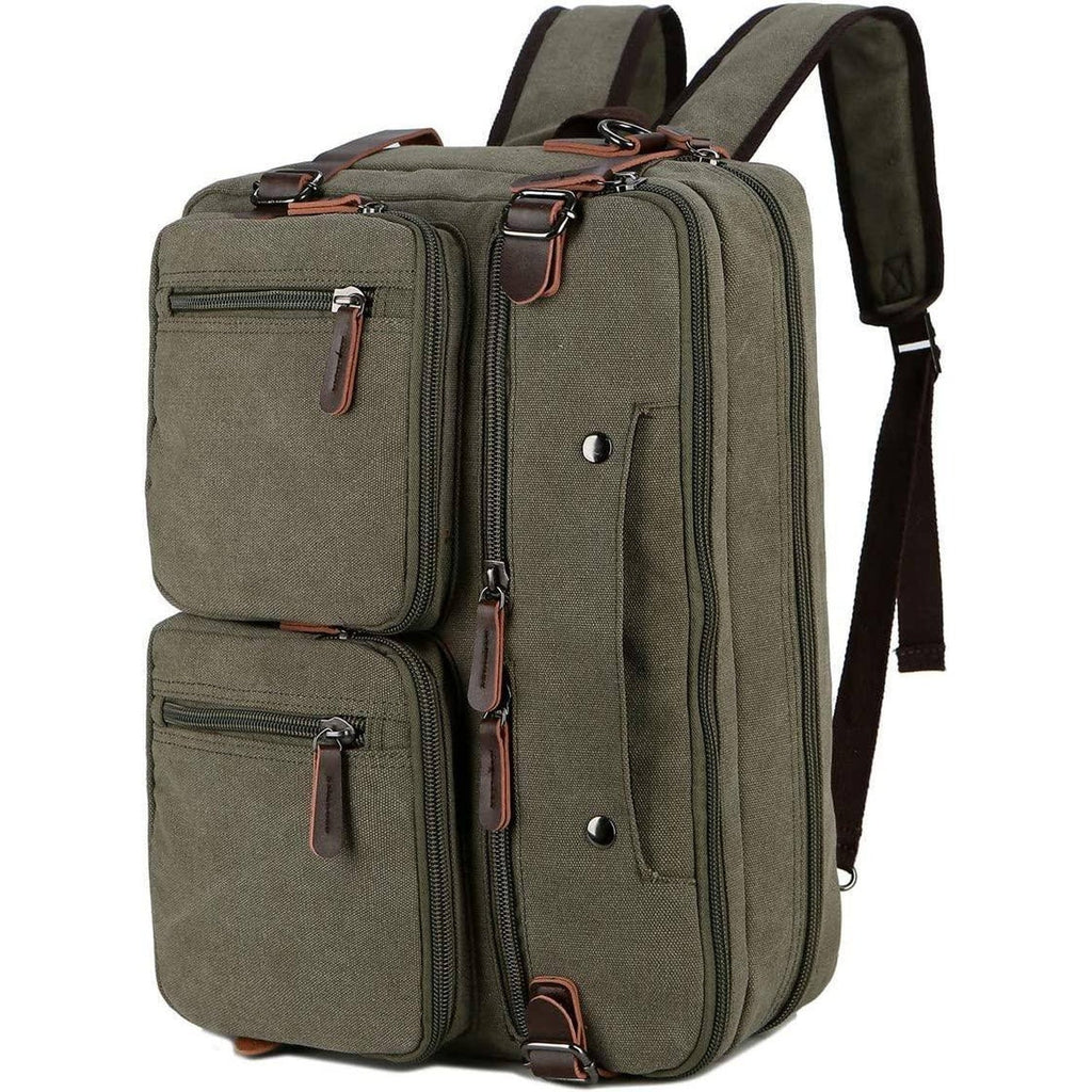 Men's Canvas Messenger Bag – Structured Office Carry